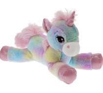 Mīkstā rotaļlieta vienradzis Cuddly toy, daudzkrāsaina/, 18 cm