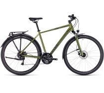 Velosipēds tūristu Cube Nature Allroad, 29 ", 23" rāmis, melna/zaļa