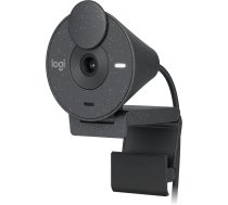 Web kamera Logitech Brio 300, melna, CMOS