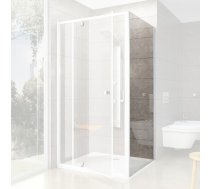 Dušas siena Ravak Pivot PPS-100, 100 cm x 190 cm, caurspīdīga/balta