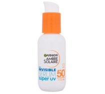 Serums saules aizsardzībai sejai Garnier Ambre Solaire Super UV Invisible SPF50+, 30 ml