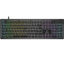 Klaviatūra Corsair K55 Core, EN, melna