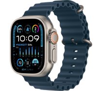 Viedais pulkstenis Apple Watch Ultra 2 GPS + Cellular, 49mm Titanium Blue Ocean Band LV/EE, titāna