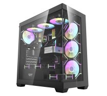 Stacionārs dators Intop DS900 Black AMD Ryzen 5 7500F, RTX 4060, 64 GB, 1 TB