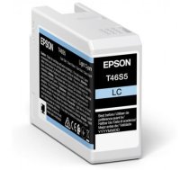 Tintes printera kasetne Epson UltraChrome Pro 10 T46S5, gaiši zila, 25 ml