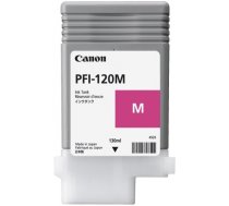 Tintes printera kasetne Canon PFI-120, fuksīna (magenta), 130 ml