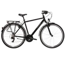 Velosipēds pilsētas Kross Trans 1.0, 28 ", XL rāmis, melna/pelēka