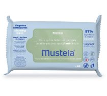 Mitrās salvetes Mustela Cleansing Wipes, 70 gab.