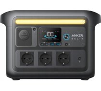 Lādētājs-akumulators (Power bank) Anker Solix C800 Plus, 1200 W, melna