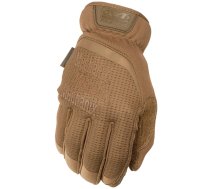 Darba cimdi pirkstaiņi Mechanix Wear FastFit Coyote FFTAB-72-0011, ādas imitācija, brūna, XL, 2 gab.