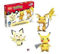 Konstruktors Mattel Mega Bloks Pokemon Trio GYH06, plastmasa