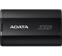 Ārējais disks A-Data SD810 SD810-2000G-CBK, SSD, 2 TB, melna