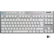 Klaviatūra Logitech G915 GL Tacticle, EN, balta, bezvadu