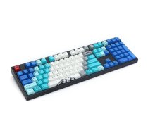 Klaviatūra Varmilo VEA108 Cherry MX Silent Red, Angļu (US), zila/melna