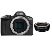 Sistēmas fotoaparāts Canon EOS R50 + EF-EOS R Mount Adapter