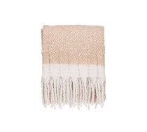 Pledi Domoletti Herringbone YF221009-beige, bēša, 130 cm x 170 cm