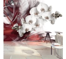 Fototapete Artgeist Orchid In Red SNEW011424, 70 cm x 100 cm