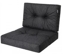Sēdekļu spilvenu komplekts Hobbygarden Kaja R1 KAJCZR5, melna, 39 x 50 cm