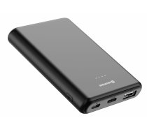 Lādētājs-akumulators (Power bank) Swissten Line Power, 5000 mAh, 10 W, melna