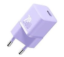 Adapteris Baseus GaN5 20W Mini, USB Type C, violeta, 20 W