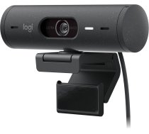 Web kamera Logitech Brio 500, melna, CMOS