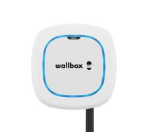 Elektromobiļu uzlādes kontaktligzda Wallbox Pulsar Max, balta, 400 V