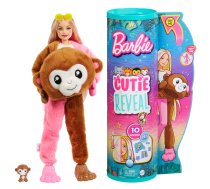 Lelle Barbie Cutie Reveal Jungle Monkey HKR01, 29 cm