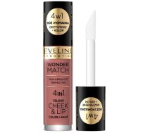 Vaigu ēnas Eveline 4in1 Velour Cheek & Lip Color Balm 05, 4.5 ml