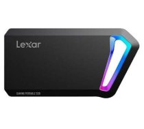 Ārējais disks Lexar SL660 Blaze, SSD, 1 TB, melna/grafīta