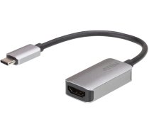 Adapteris Aten USB-C to HDMI USB Type C Male, USB Type A Female, 15.4 m, melna/pelēka