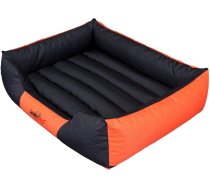 Guļvieta mājdzīvniekiem Hobbydog Comfort CORCZP7, melna/oranža, L