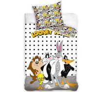 Bērnu gultas veļas komplekts Mariall Looney Tunes POA-394, daudzkrāsaina, 140x200 cm