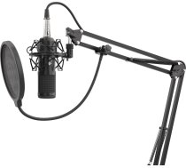 Mikrofons Genesis Radium 300 XLR, melna