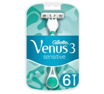 Skuveklis Gillette Venus 3 Sensitive, 6 gab