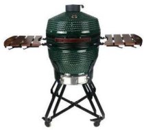 Grils TunaBone Kamado Pro 22", zaļa, 67 cm