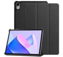 iLike Tri-Fold Plāns Eko-Ādas Statīva Maks Samsung Galaxy Tab A 10.1'' T510 / T515 (2019) Melna