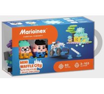 Konstruktors Marioinex Mini Waffle Police Car And Jewelry Store 905913, plastmasa