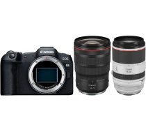 Bezspoguļa kamera Canon EOS R8 + RF 24-70mm + RF 70-200mm f2.8L IS USM