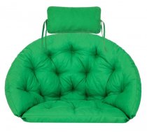 Sēdekļu spilvenu komplekts Hobbygarden Luna Oxford LUNZIE2, zaļa, 62 x 104 cm