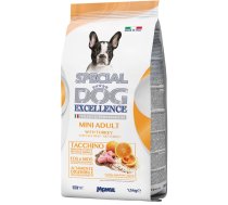 Sausā suņu barība Special Dog Excellence Mini Adult, tītara gaļa, 1.5 kg