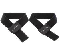 Rokas aproces Gymstick Lifting Straps, Universāls, melna