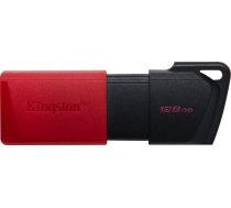 USB zibatmiņa Kingston DataTraveler Exodia M, melna/sarkana, 128 GB