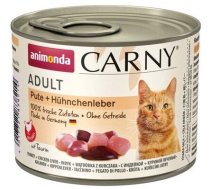 Mitrā kaķu barība Animonda Carny Adult, vistas gaļa/tītara gaļa/aknas, 0.2 kg