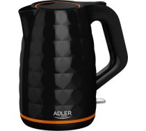 Elektriskā tējkanna Adler AD1227 BLACK, 1.7 l, melna