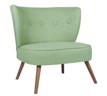 Krēsls Hanah Home Bienville 558ZEN1105, zaļa, 72 cm x 80 cm x 77 cm