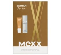 Ķermeņa kopšanas līdzekļu komplekts Mexx Coty Woman For Her, 125 ml, 2 gab.