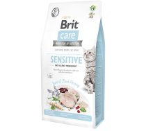 Sausā kaķu barība Brit Care Sensitive Adult, zivs, 0,4 kg