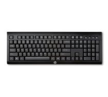 Klaviatūra HP K2500 EN/DE, melna, bezvadu