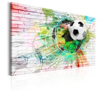 Reprodukcija Artgeist Colourful Sport (Football) N6712, 90 cm x 60 cm