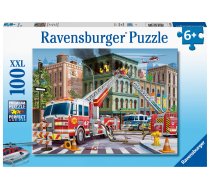 Puzle Ravensburger Fire Trucks 133291, bērniem, 49 cm x 36 cm